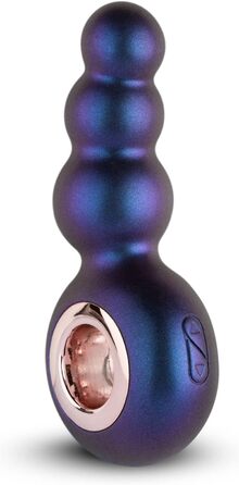 Анальний плаг Hueman Outer Space фіолетовий (вібруючий)