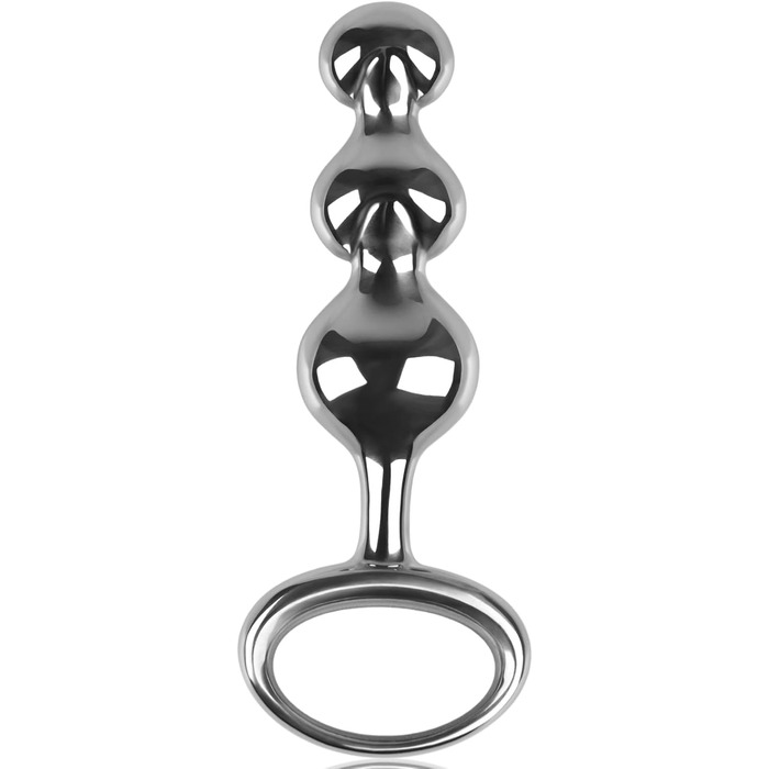 Анальний плагін Roluck з нержавіючої сталі, масажер простати та стимуляції G-точки, іграшки для дорослих для чоловіків та жінок