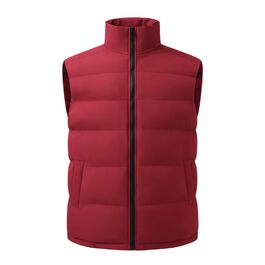 Чоловіча зимова стібана жилетка Allthemen, утеплена легка outdoor-жилетка, червона, розмір XL