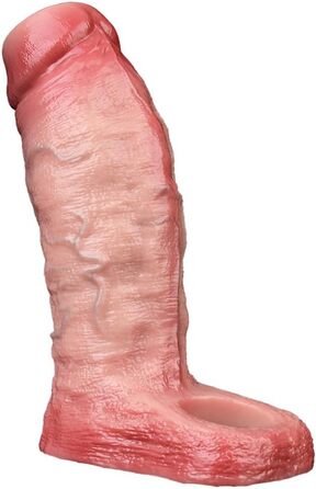 Реалістичний пеніс-чохол ZTHBYSB з потовщеним мошонкою, з рідкого силікону, для збільшення та затримки еякуляції, секс-іграшка для чоловіків та пар