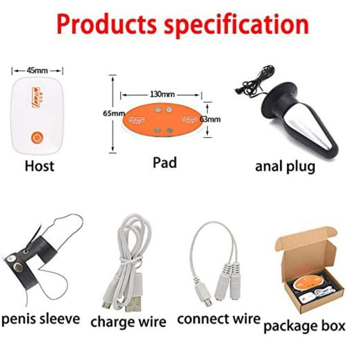 Анальний плагін з електрозбудженням, кільце для статевого члена, SM-іграшка для пар, дорослим