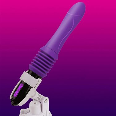 Вібратор Marielove Sex Maschine з функцією імпульсу та присоскою, перезаряджається. Інтимні іграшки для дорослих, стимуляція G-точки, вагінальна та анальна стимуляція.