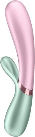 Вібратор Satisfyer Hot Lover Connect App Rabbit | Bluetooth | Водостійкий (IPX7) | Зігріваючий вібратор для жінок | Силікон | Інтимні іграшки для дорослих