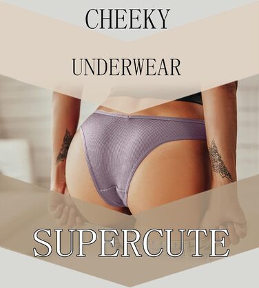 Сексуальний жіночий бразильський бікіні-сет FINETOO з бавовни (XL, чорний*6 + сірий*2 + білий*2)