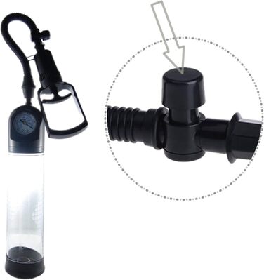 Насос для збільшення статевого члена Pumpmeister ToyAmour T0228 MadMax з манометром