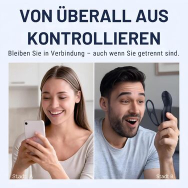 Анальні вібратори для чоловіків: стимуляція простати, кільце для пеніса, 9 вібрацій, керування через додаток. Інтимні іграшки для чоловіків