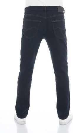 Чоловічі джинси LEE Brooklyn Classic Straight Fit, синьо-чорні, 32W / 30L