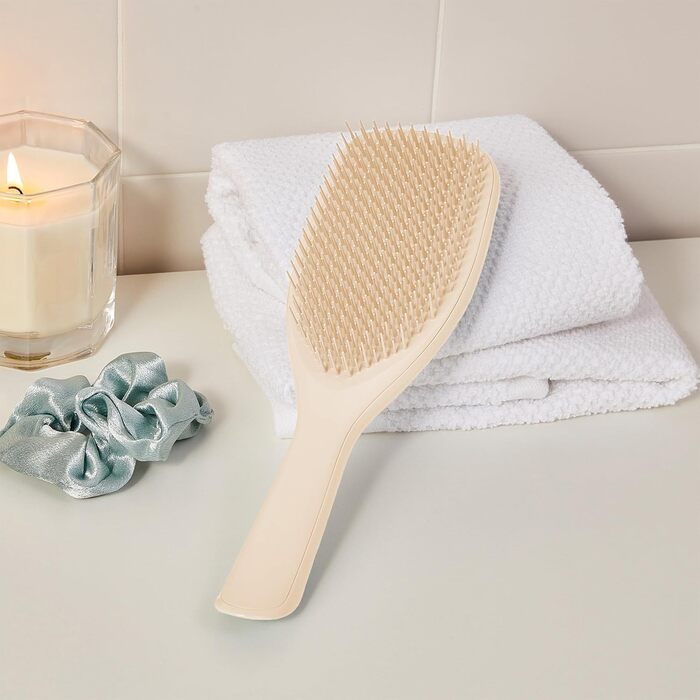 Щітка для волосся Tangle Teezer Ultimate Detangler для вологого та сухого волосся, розплутувальна щітка для густого, кучерявого та довгого волосся, колір Cappuccino