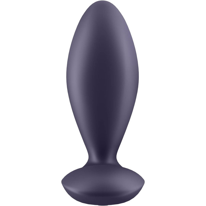 Вібратор Satisfyer Power Plug, анальний вібратор, 9 см, безпечне силікон, водонепроникний (IPX7), керування через додаток