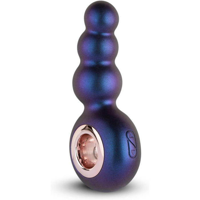 Анальний плаг Hueman Outer Space фіолетовий (вібруючий)