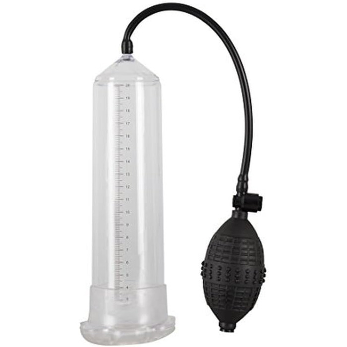 You2Toys Mister Boner: Вібруючий насос для потенції - Vibro-Penispumpe, з виносним яйцем та силіконовою манжетою, чорний/прозорий