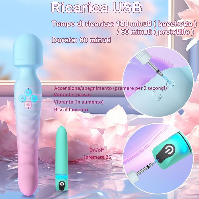 Вібратор для жінок та чоловіків з 7+10 режимами вібрації, стимулятор клітора та G-точки, анальний вібратор, іграшка для дорослих, подарунок