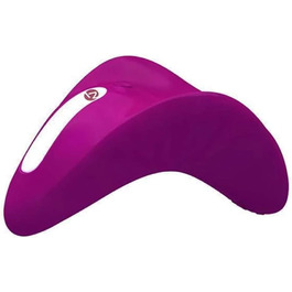 Вібратор Nomi Tang Better Than Chocolate 2 - водостійкий, безшумний, з силікону, з сенсорним слайдером, акумуляторний, червоно-фіолетовий