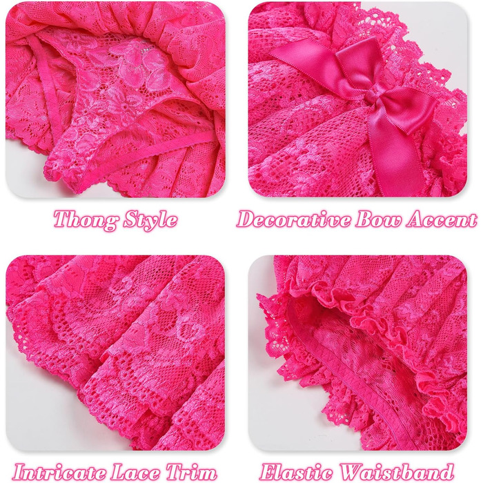 Формована спідниця-танга для кросдресерів та трансгендерів, рожевого кольору, XL