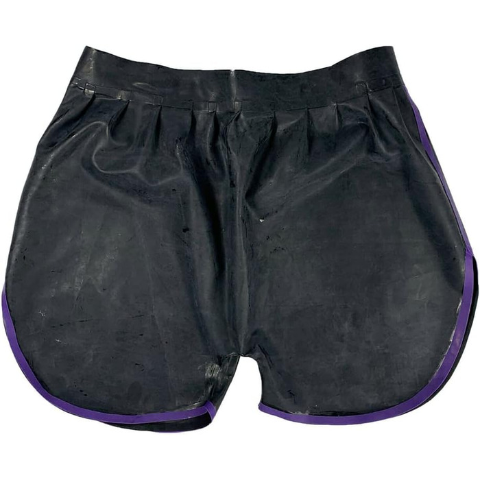 Боксер чоловічий латексний, чорний, XL - боксерки, шорти, спідня білизна