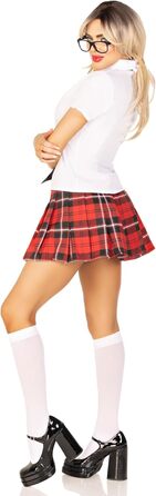 Костюм для свята Leg Avenue Sweetie - вчителька, білий, розмір M, комплект нижньої білизни