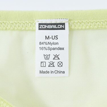 Сліп BIATWOWR для чоловіків, труси-сліпи з прозорого матеріалу, сексуальна білизна (XXL, жовтий)