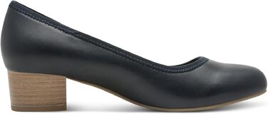 Жіночі туфлі Jana Pumps із синтетичних матеріалів, повнота H, темно-сині (40 EU)