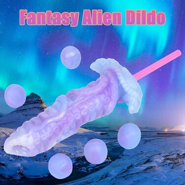 Анальний вібратор Jixaxe Monster Ovipositor з 5 силіконових яєць, стимулятор G-spot, анальний плагін, іграшки для дорослих, фіолетовий