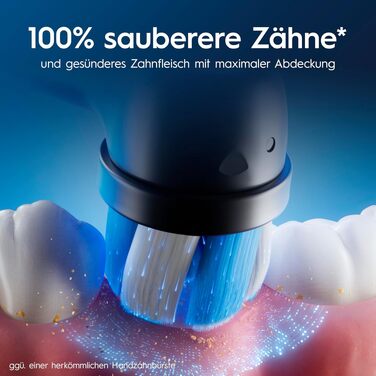 Електрична зубна щітка Oral-B iO Series 6 (Black Lava/Pink Sand), 5 режимів чищення, набір з 3 насадок та дорожнім футляром