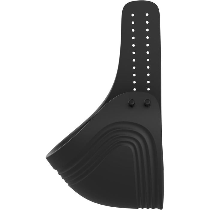 Dream Toys Ramrod: кільце для стимуляції, чорний, 7,5 см