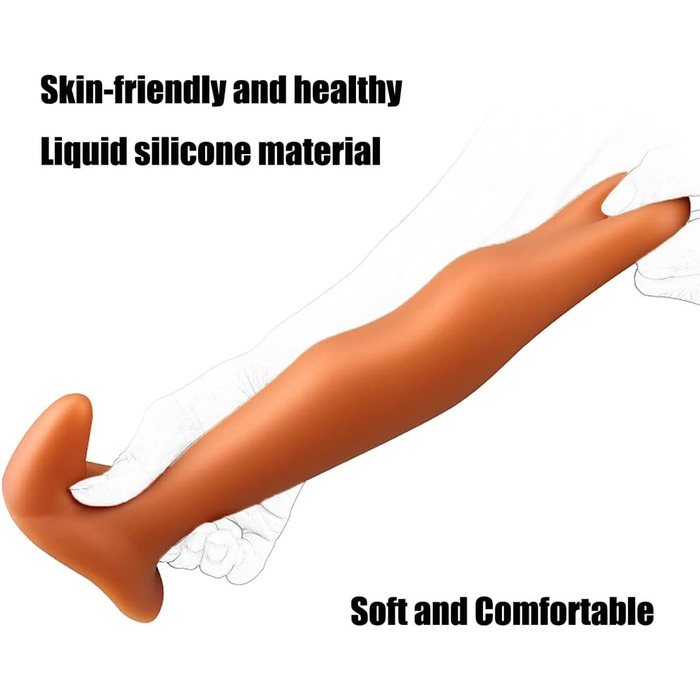 Анальний плаг з силікону Kuaecr: гнучкий, для чоловіків та жінок