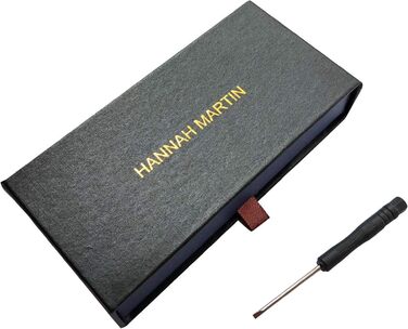Жіночий аналоговий кварцовий годинник HANNAH MARTIN, водонепроникний, ультратонкий корпус, сріблястий сталевий ремінець-сітка, білий циферблат