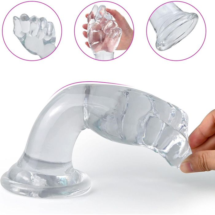 Анальний вібратор FLYTAGLE з TPE, з сильним присоском для масажу ануса та стимуляції G-точки, для жінок, чоловіків та пар