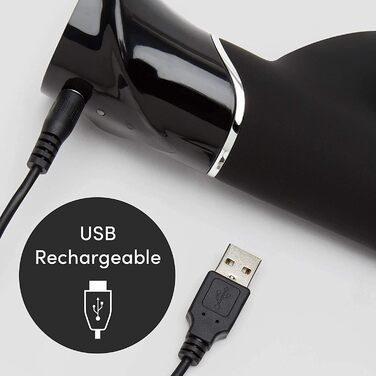 Rabbit-Vibrator G-Punkt Fifty Shades of Grey - Перезаряджається, Водостійкий