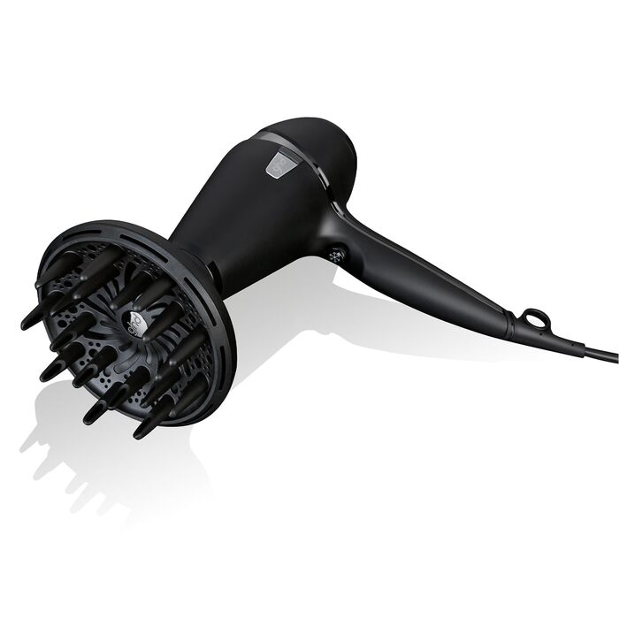 Професійний іонний фен ghd air для швидкого сушіння волосся, чорний (Set Black)
