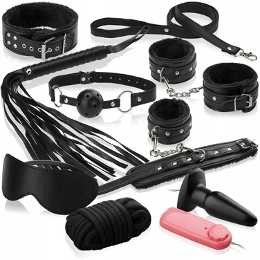 BDSM-набір Ero-Bull, рожевий, 7 елементів