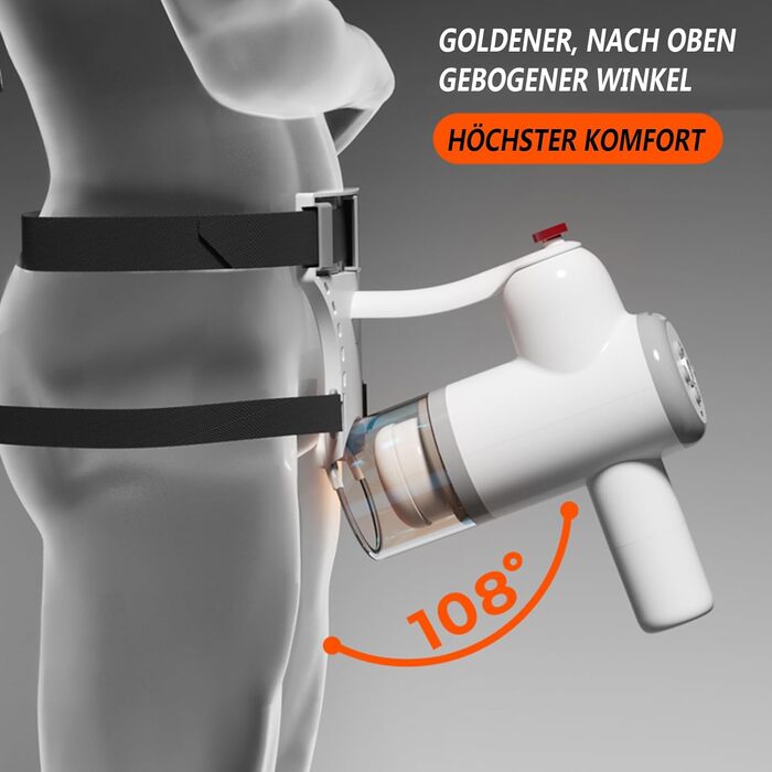 Електричний мастурбатор для чоловіків з телескопічною функцією та реміннем на стегна. Автоматичне змащення. Іграшки для дорослих.