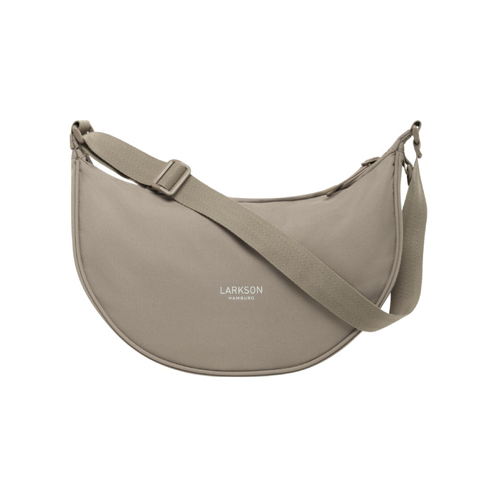 Унісекс сумка-кросбоді LARKSON Solveig Medium Gravel сіра, 6.5 л