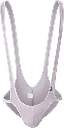 Комбінезон чоловічий Faringoto з високим гумовим поясом, для дорослих, кольори: бежевий, білий, рожевий, сірий, чорний, кавовий (XL)