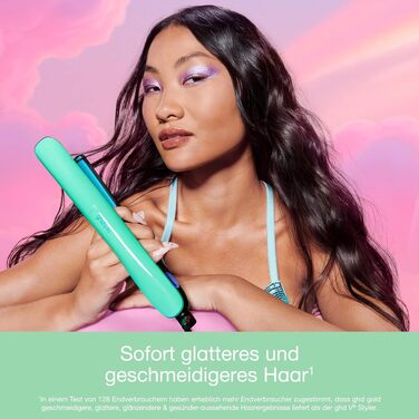 Випрямляч для волосся ghd gold Glätteisen: багатофункціональний стайлер для гладкості та ефекту анти-фриз (Jelly Mint)