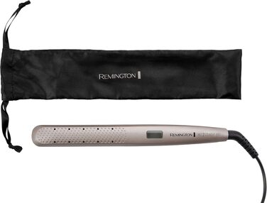 Випрямляч для волосся Remington Wet2Straight Pro S7970 для вологого та сухого волосся, з датчиком вологості та LCD-дисплеєм, 140-230°C