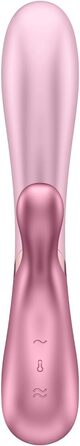 Вібратор Satisfyer Hot Lover Connect App | Bluetooth | Водостійкий (IPX7) | Зігріваючий | Для жінок | Рожевий | Зігріваючий вібратор для жінок