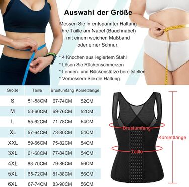 Корсет для жінок, бандаж після пологів, корсе-шорти, shapewear, чорний L