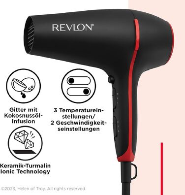 Фен для волосся Revlon Fast & Light RVDR5823 SmoothStay — професійний, швидка сушка