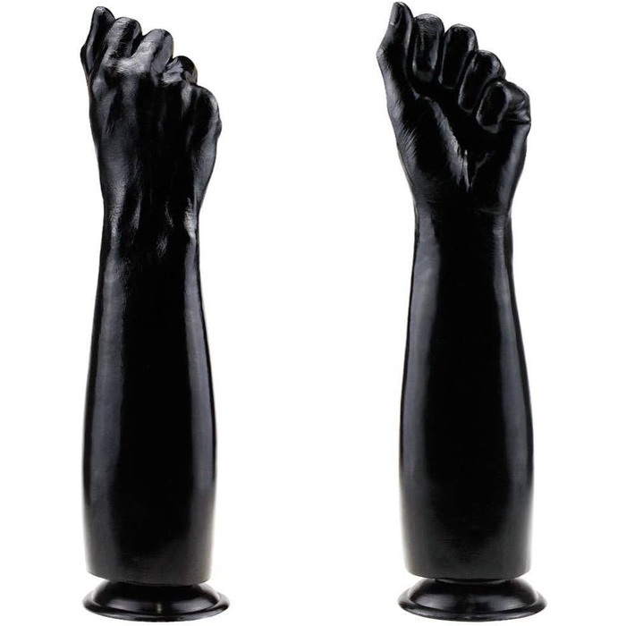 Анальний плагін XKCGH - великий, з матеріалу Flesh, чорного кольору, для чоловіків та жінок