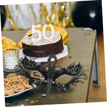 Маска на Хелловін Holibanna з 4-ма кульками: косплей, вечірка, маскарадна маска, аксесуар