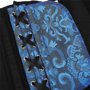 Корсет для повних грудей KUOSE, корсет для живота, топ великих розмірів, чорний та темно-синій