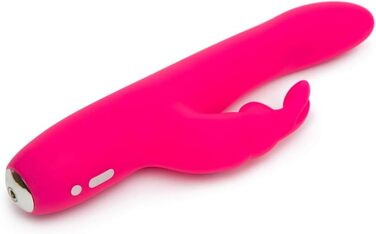 Вібратор для інтимної гігієни Happy Rabbit Curve, рожевий, акумуляторний