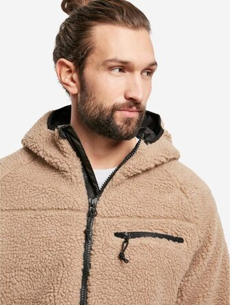 Чоловіча робоча куртка Brandit Teddyfleece Worker Jacket, колір Camel, розмір M