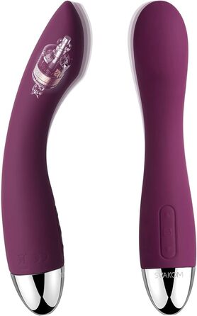 Вібратор SVAKOM Amy для жінок: стимуляція клітора та G-точки, силікон, анальний вібратор, інтимна іграшка преміум-класу