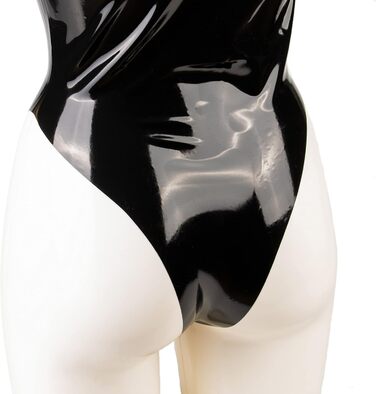 Корсет з латексу Rubberfashion Latex Body - чорний, 0.4 мм, для жінок