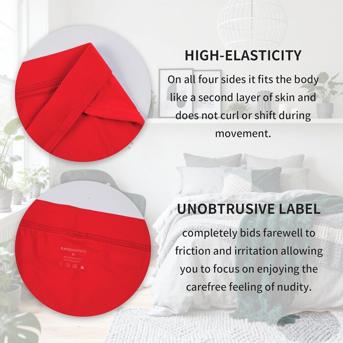 Тонкі чоловічі труси-сліпи Karen Space з мережива Ice Silk (5 шт. в упаковці), комфортні, еластичні, спортивні, розмір M