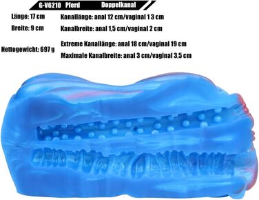 Вібраційний мастурбатор Lmgoc Tierserie з реалістичним дизайном, 10 режимів вібрації, силікон, для чоловіків