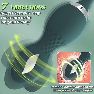 Вібратор Jpscor з електростимуляцією та 7 режимами, Swing та 7 електростимуляційними режимами. Іграшки для дорослих, вібратори для жінок, G-точка, SM, E-stim, сексуальні іграшки для пар, для жінок