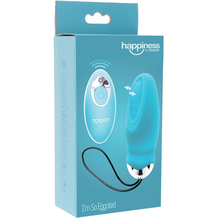 TOYJOY Іграшка Яйце, блакитна, 100 г